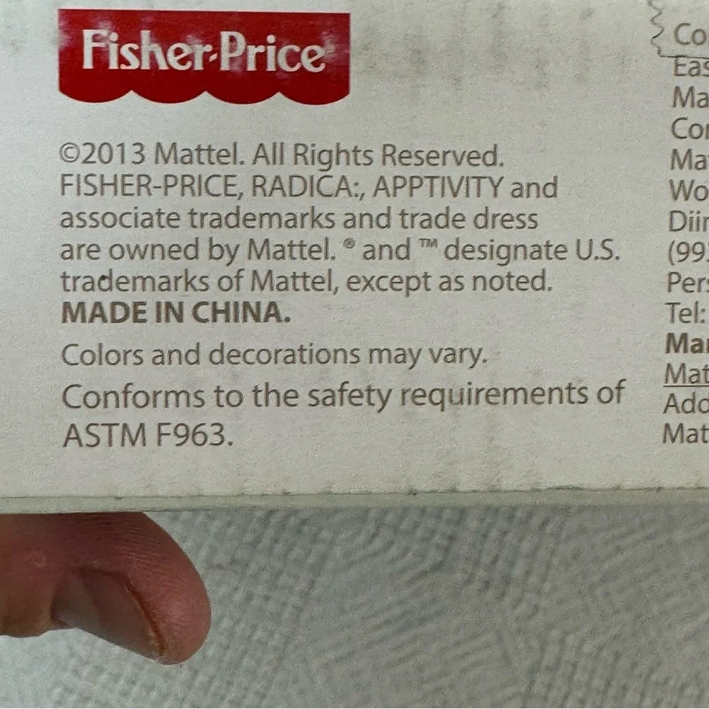 Fisher-Price fisher price